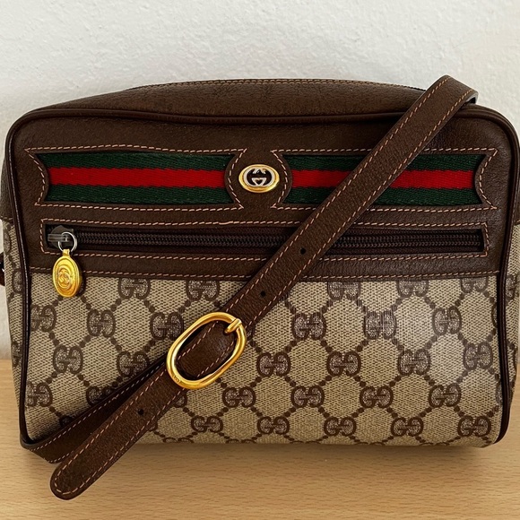 Gucci Ophidia GG Sherry Line Handbags - ❗️SOLD❗️Gucci Crossbody Sherry Line Ophidia Italy Authentic Circa 1980’s
